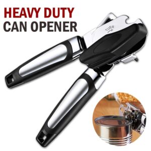 Handheld Manual Can Opener With Sharp Cutting Wheel Blade