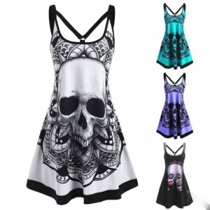 Halloween Sleeveless Dress