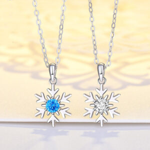 Light Luxury Snowflake Pendant