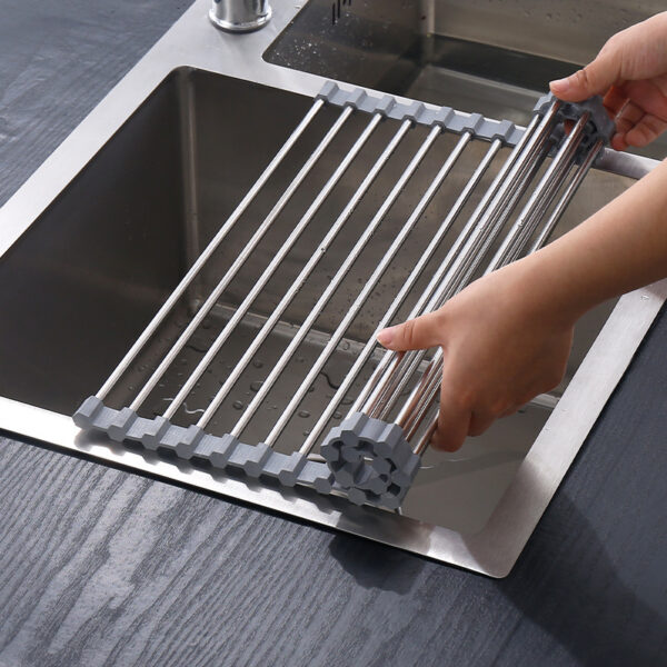 Multifunctional Stainless Steel Sink Rack