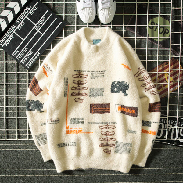 Autumn Retro Harajuku Style sweater