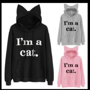 I’m a Cat Cat Ears Hoodie