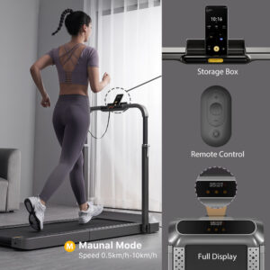 Silent Foldable No-Installation Treadmill