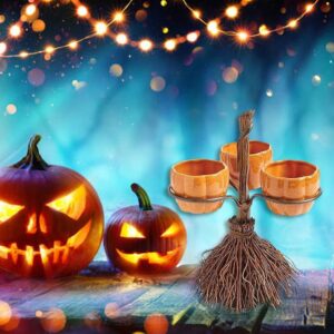 Broom Pumpkin Snack Bowl